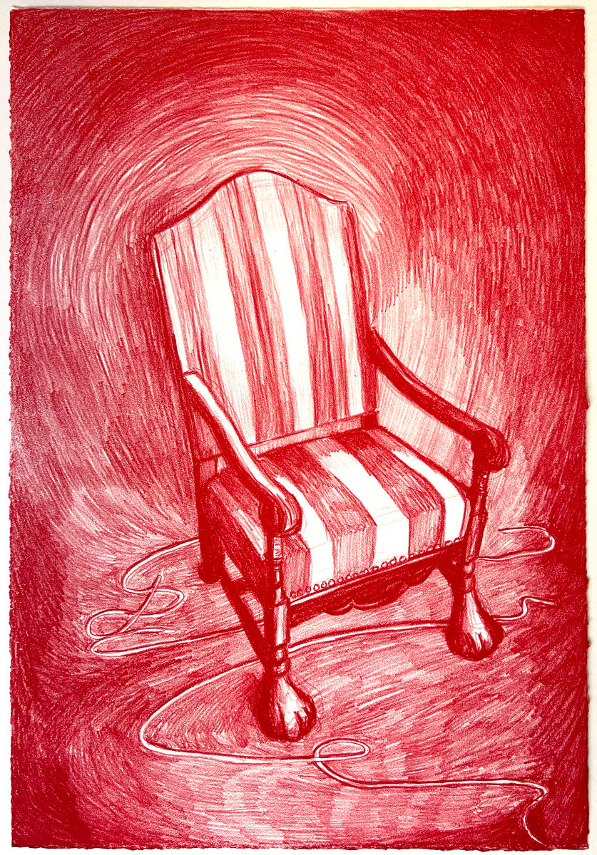 Dream within a Dream (Chair, red)