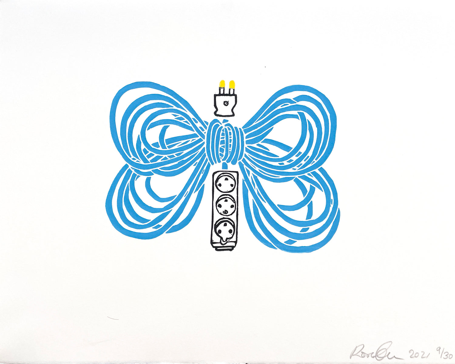 Butterfly extension (blue version)