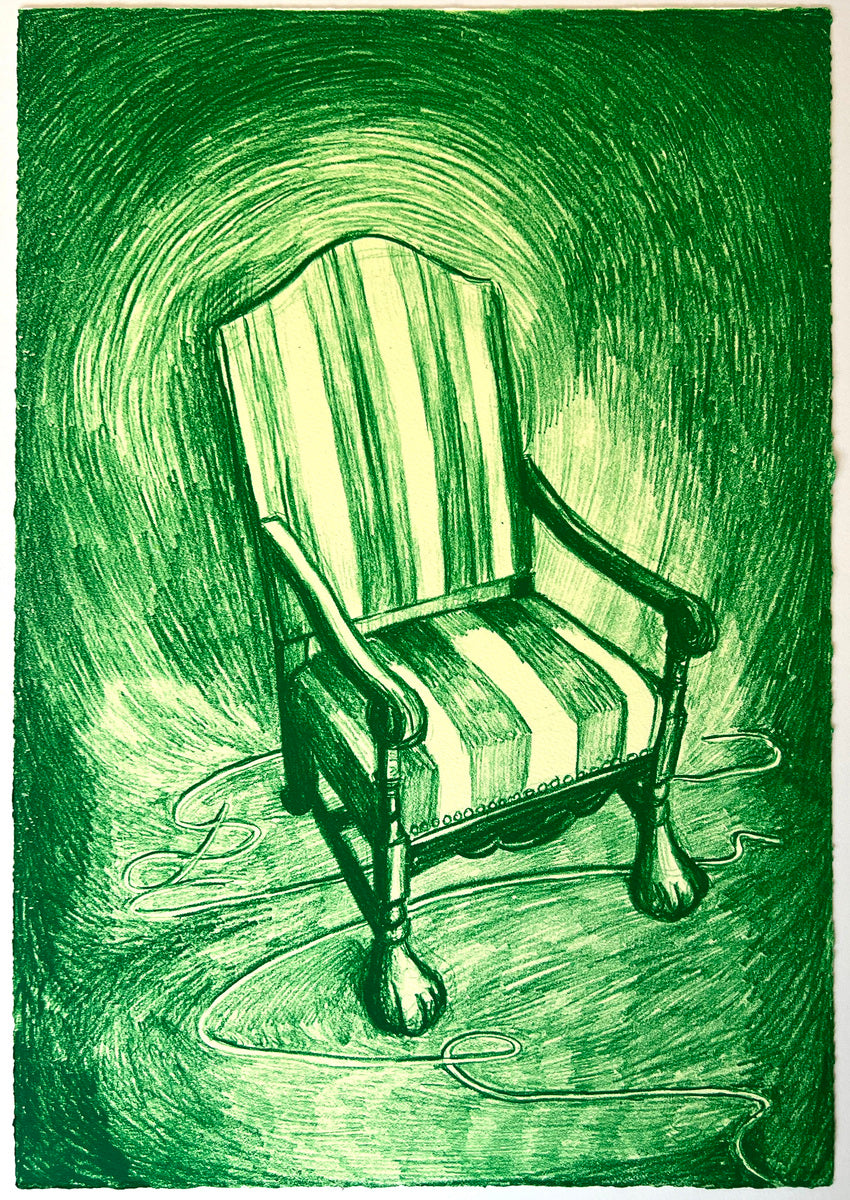 Dream within a Dream (Chair, green)