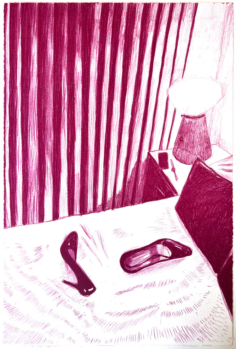 Dream within a Dream (shoes, violet)