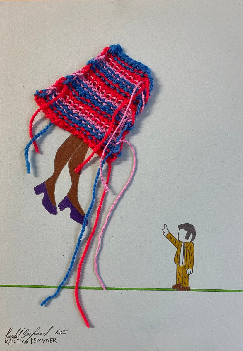 Kvinden i luften og manden på jorden