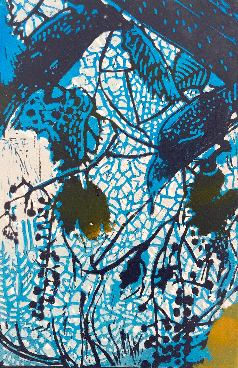 Starling and Grapes #3