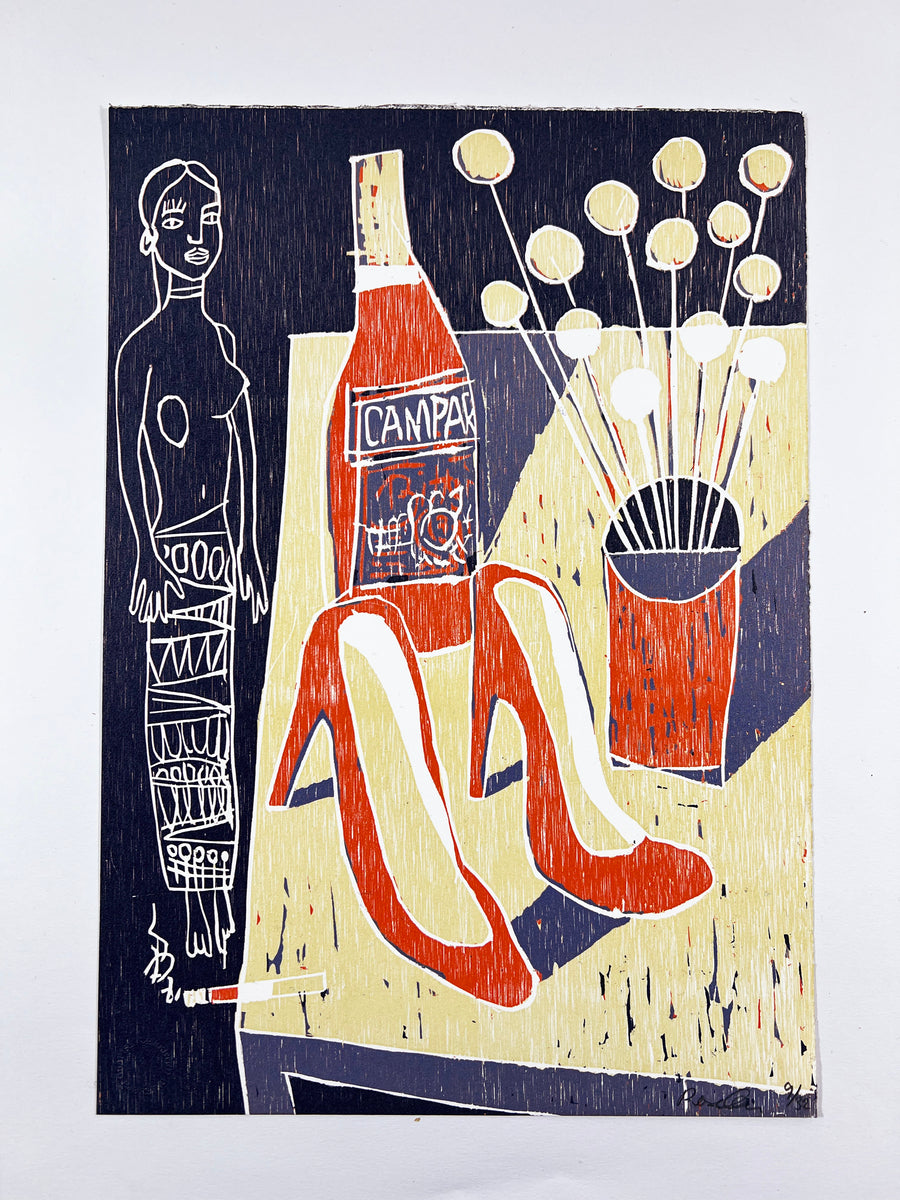 Stillife With Red Pumps (And Barbie In Lærke Bagger Dress)