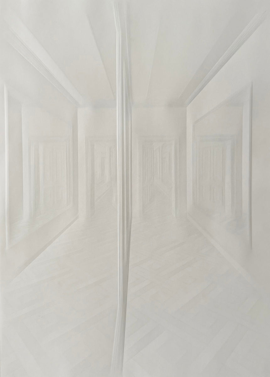 Untitled (corridor with mirrors)