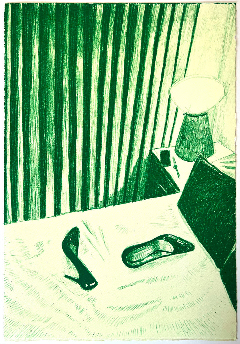 Dream within a Dream (shoes, green)