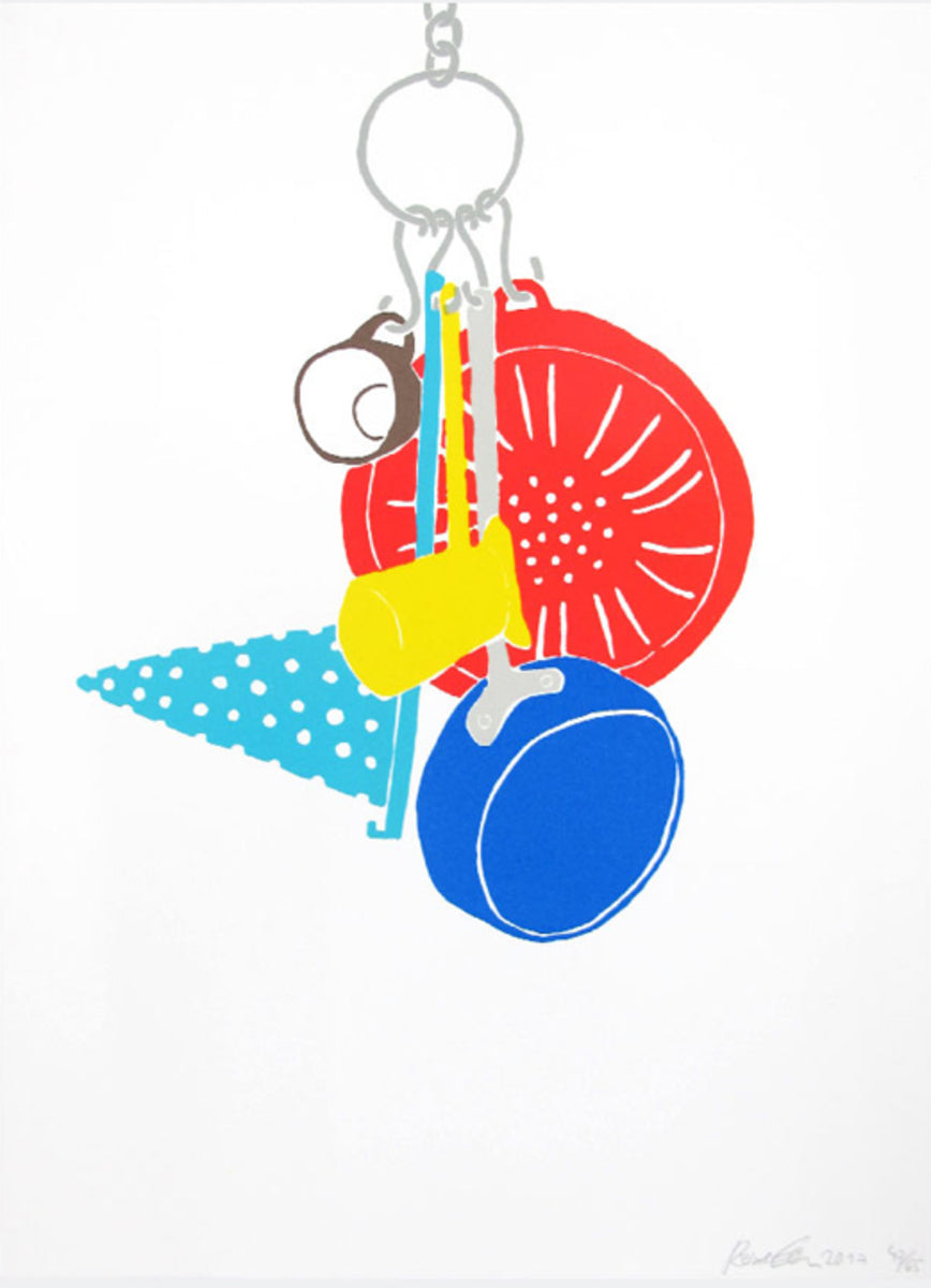 Composition with Red Colander