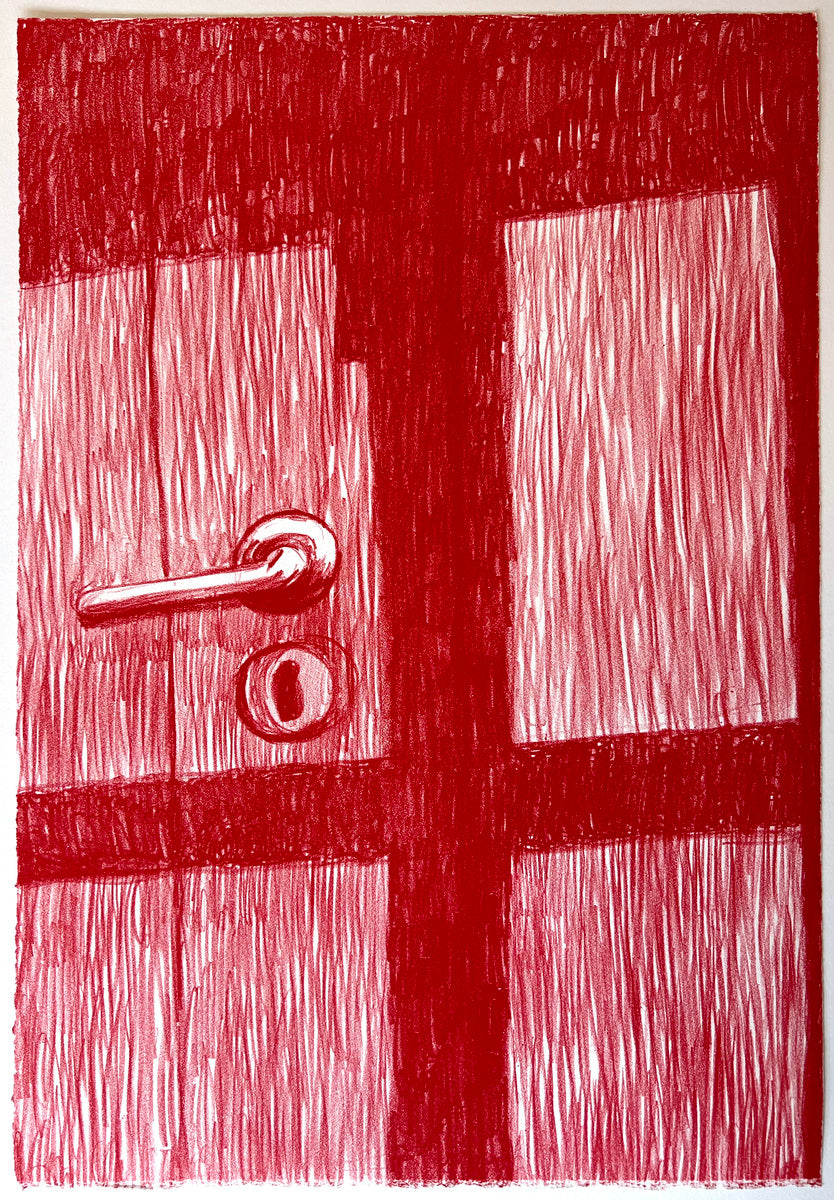 Dream within a Dream (door, red)