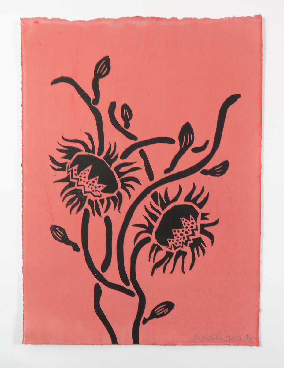 Queen of the night (Coral version) (framed)