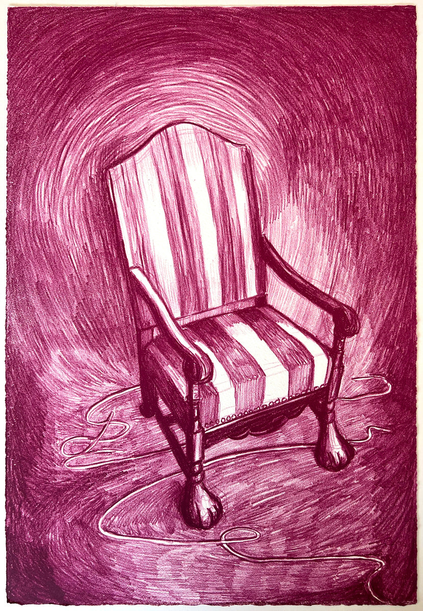 Dream within a Dream (Chair, violet)