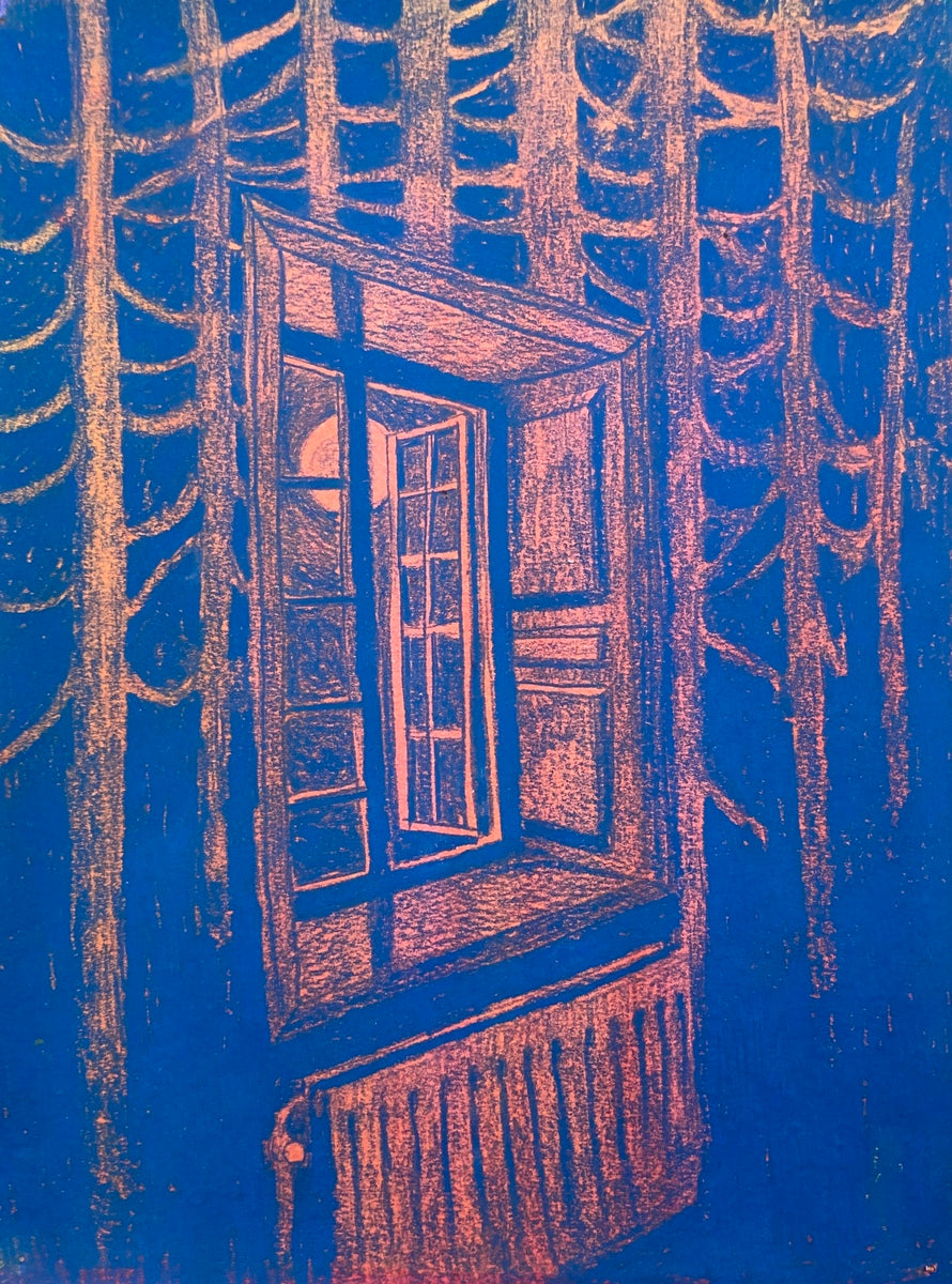 Window (blue/orange)