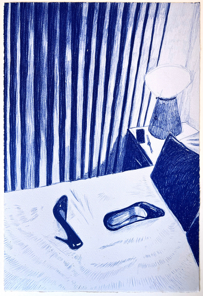 Dream within a Dream (shoes, blue)