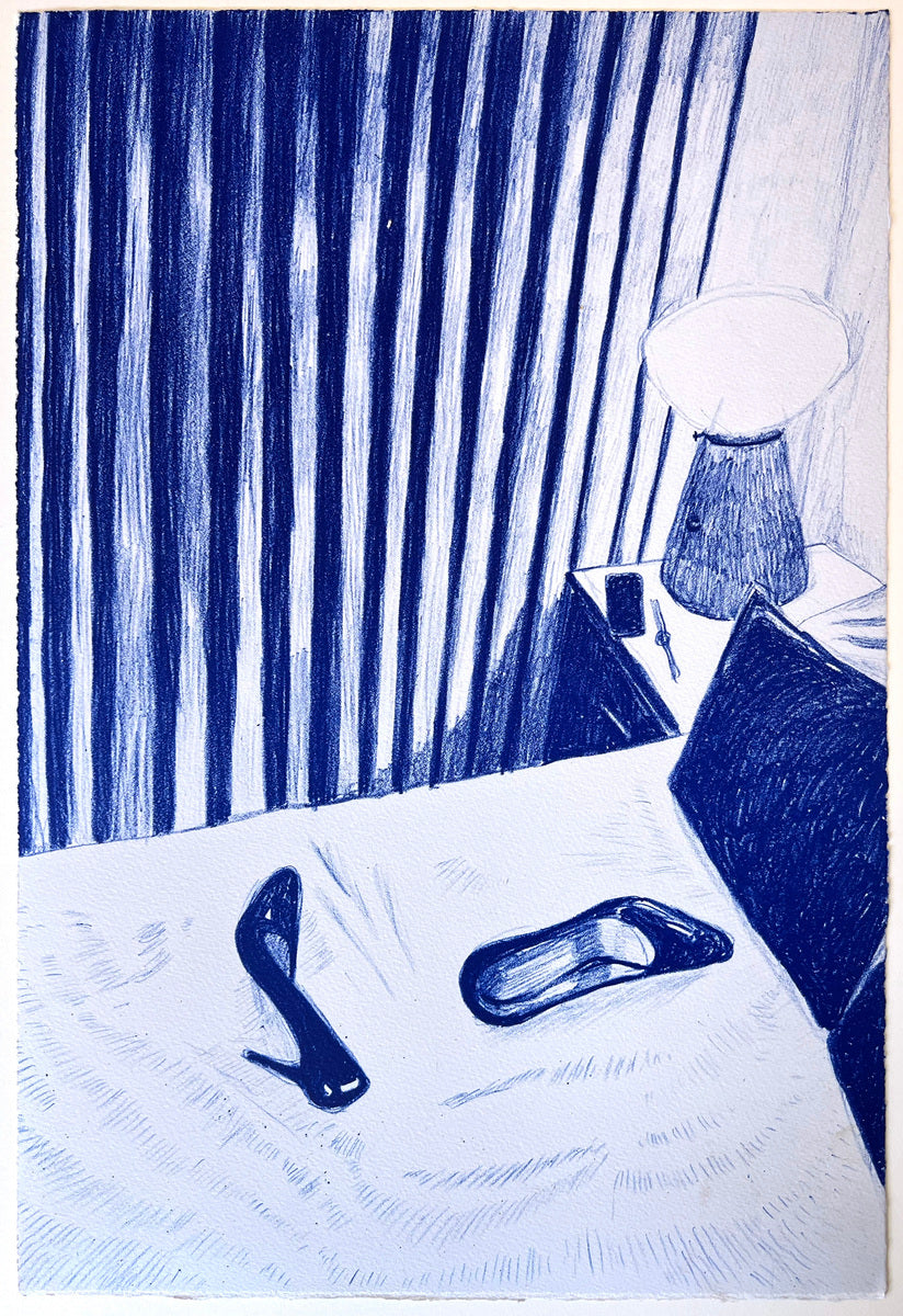 Dream within a Dream (shoes, blue)