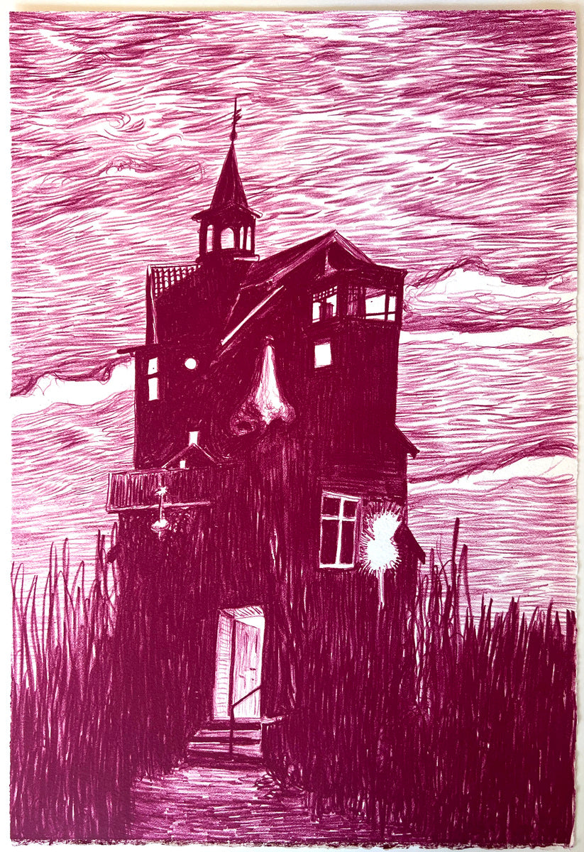 Dream within a Dream (house, violet)