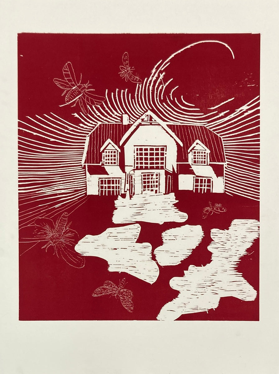 Untitled (Rødt/Hvidt hus)
