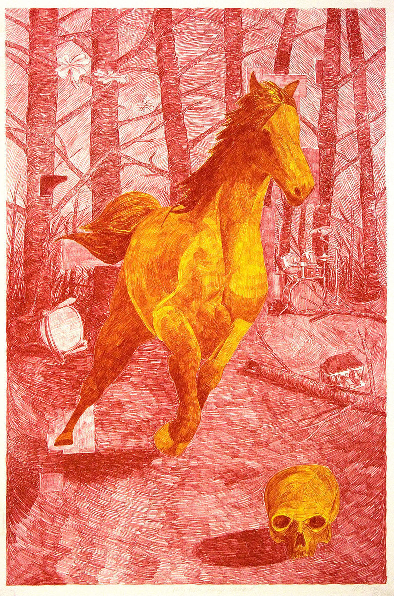 Teenage Wasteland Crazy Horses (Red)