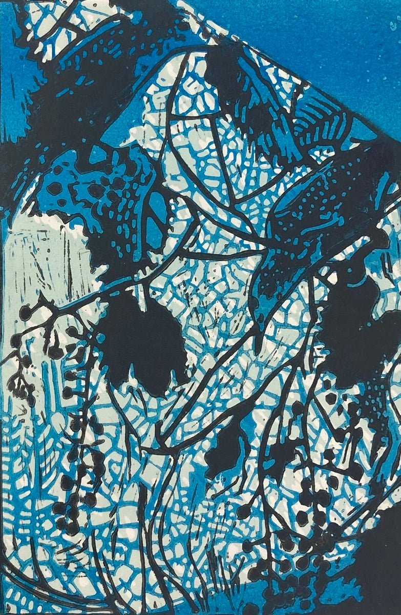 Starling and Grapes #1