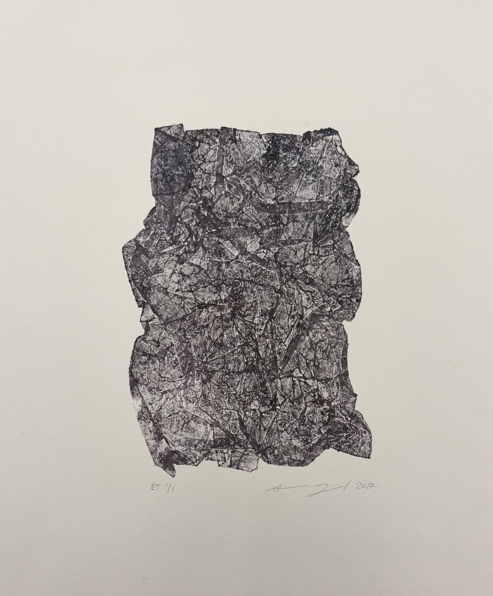 Crumpled Paper on Paper