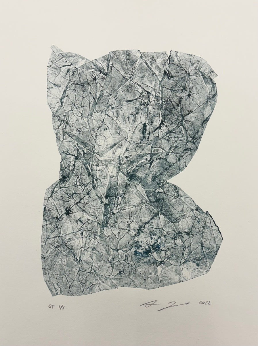 Crumpled Paper on Paper